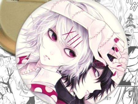 Значок Tokyo Ghoul Токийский гуль Джузо 002409