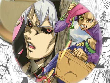 Значок Невероятные приключения ДжоДжо Jojo's Bizarre Adventure 002413