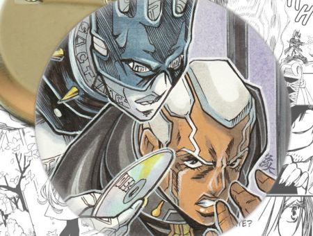 Значок Невероятные приключения ДжоДжо Jojo's Bizarre Adventure 002424