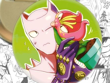 Значок Невероятные приключения ДжоДжо Jojo's Bizarre Adventure 002432