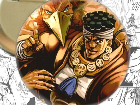 Значок Невероятные приключения ДжоДжо Jojo's Bizarre Adventure 002439