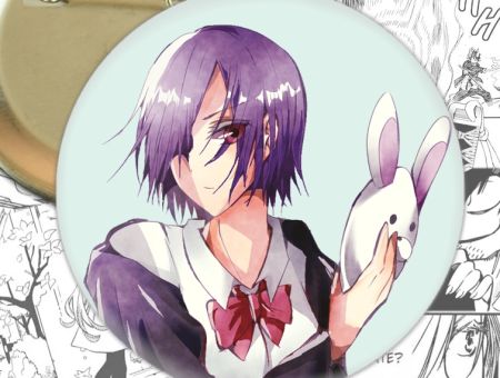 Значок Tokyo Ghoul Токийский гуль Тоука 002447