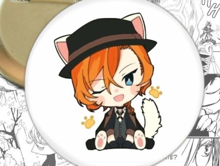 Значок Bungo Stray Dogs 002479 