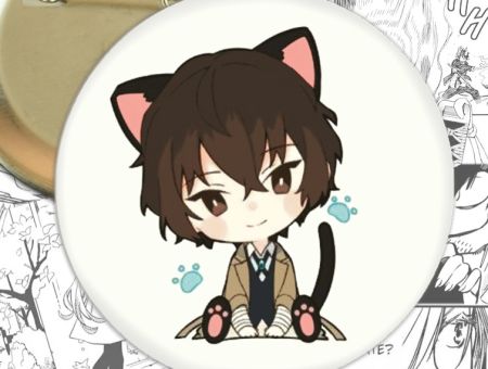 Значок Bungo Stray Dogs Дазай 002480 