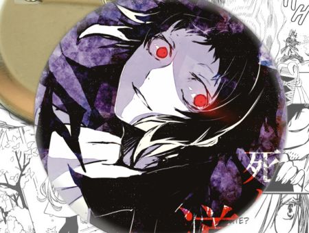 Значок Bungo Stray Dogs Акутагава 002485 Круглий