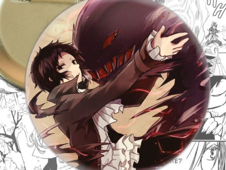 Значок Bungo Stray Dogs Акутагава 002486 