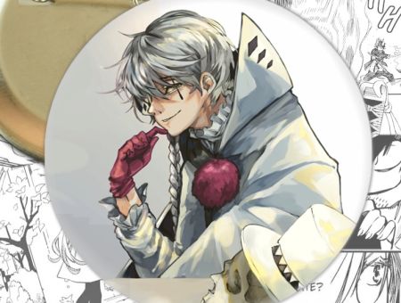 Значок Гоголь Bungo Stray Dogs 002490 