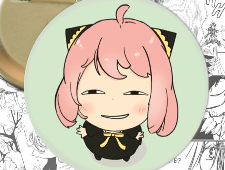 Значок Сім'я шпигуна Spy x Family Аня 002522