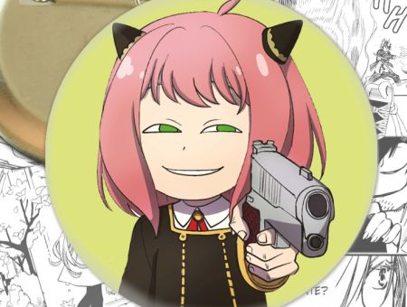 значок Сім'я шпигуна Spy x Family Аня 002523 