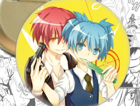Значок Класс убийц Assassination Classroom 002553