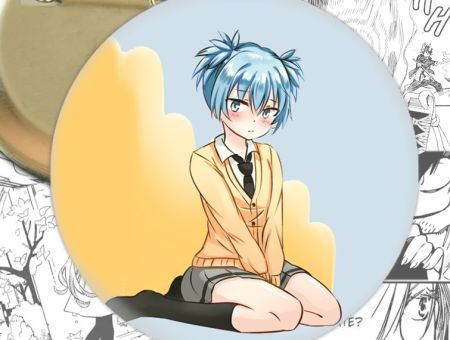 Значок Класс убийц Assassination Classroom 002561