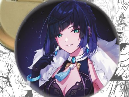 Значок Геншин Імпакт Е Лань Genshin Impact 002597