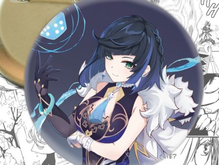 Значок Геншин Імпакт Е Лань Genshin Impact 002598