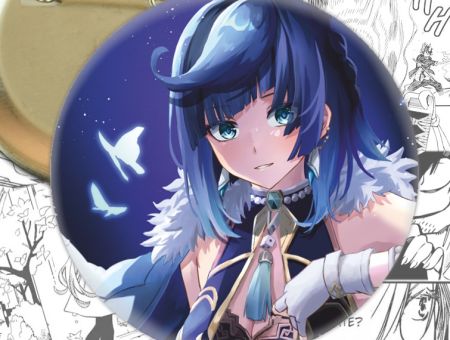 Значок Геншин Імпакт Е Лань Genshin Impact 002600