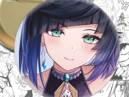 Значок Геншин Імпакт Е Лань Genshin Impact 002601