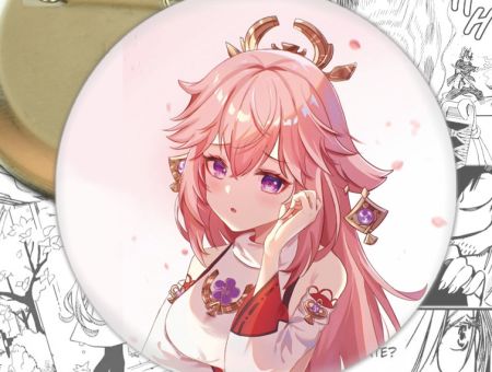 Значок Геншин Імпакт Яе Міко Genshin Impact 002605