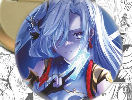 Значок Геншин Імпакт Шень Хе Genshin Impact 002606