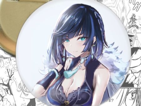 Значок Геншин Імпакт Е Лань Genshin Impact 002609