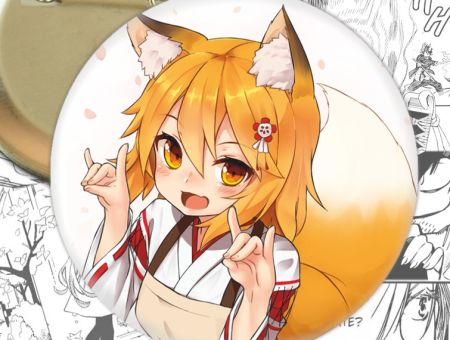 Значок The Helpful Fox Senko-san 002646 