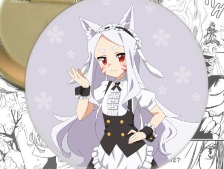 Значок Дбайлива лисиця Сенко-сан The Helpful Fox Senko-san 002651