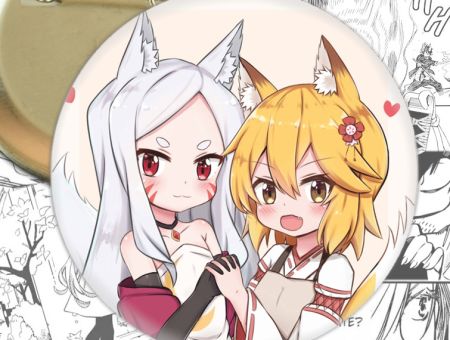 Значок The Helpful Fox Senko-san 002653 