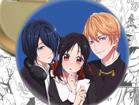 круглый значок Kaguya-sama: Love Is War 002702 