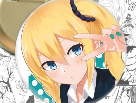 круглый значок Ай Хаясака Kaguya-sama: Love Is War 002707 