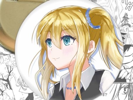 круглый значок Ай Хаясака Kaguya-sama: Love Is War 002708 