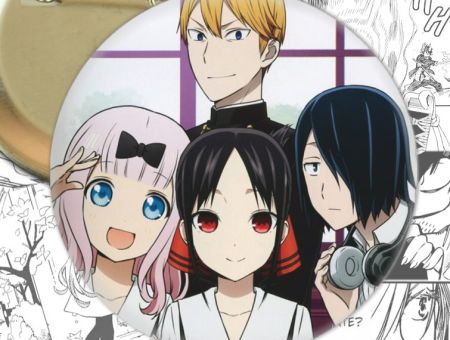 круглый значок Kaguya-sama: Love Is War 002710 