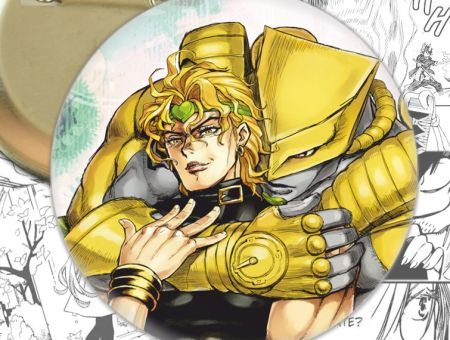 значок Невероятные приключения ДжоДжо Дио Брандо Jojo's Bizarre Adventure 002712 