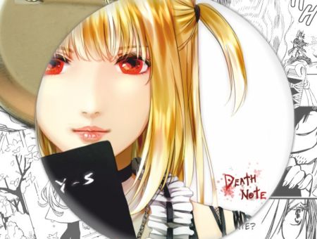 Значок Міса Death Note Зошит смерті 002762 