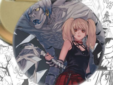 Значок Міса Death Note Зошит смерті 002767 