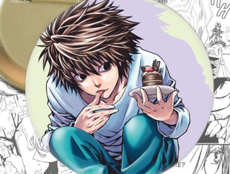 Значок Ел Death Note Зошит смерті 002769 