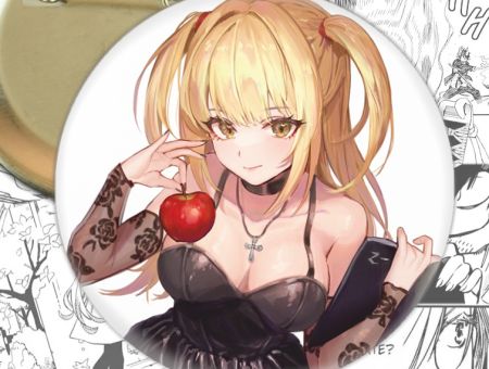 Значок Міса Death Note Зошит смерті 002770 