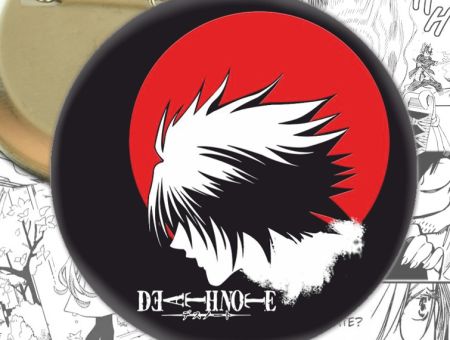 Значок Ел Death Note Зошит смерті 002773 