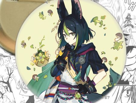 Значок Геншин Імпакт Тігнарі Genshin Impact 002789 Круглий