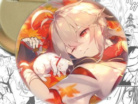 Значок Геншин Імпакт Кадзуха Genshin Impact 002795