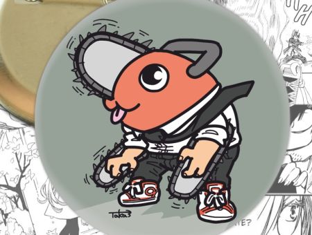 Значок Людина-бензопила Почіта Chainsaw Man 002817