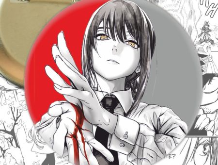 Значок Людина-бензопила Chainsaw Man 002823 