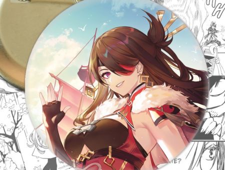 Значок Геншин Імпакт Бей Доу Genshin Impact 002834