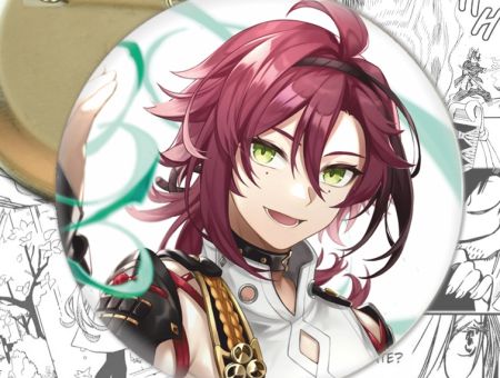 Значок Геншин Імпакт Хейдзо Genshin Impact 002845