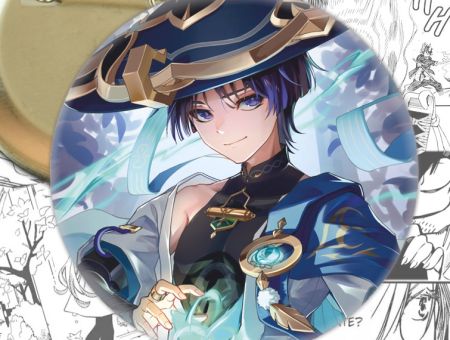 Значок Геншин Імпакт Скарамучча Genshin Impact 002857