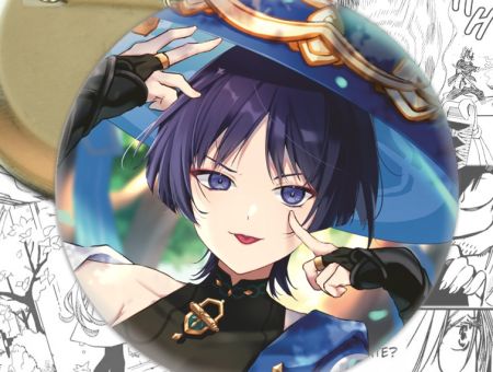 Значок Геншин Імпакт Скарамучча Genshin Impact 002883