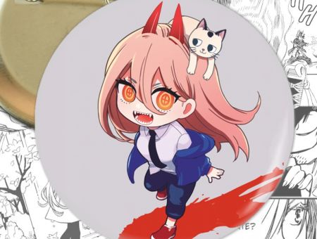 Значок Пауер Людина-бензопила Chainsaw Man 002895 