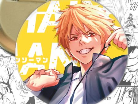 Значок Людина-бензопила Chainsaw Man 002896 