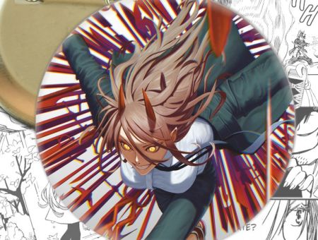 Значок Пауер Людина-бензопила Chainsaw Man 002897 