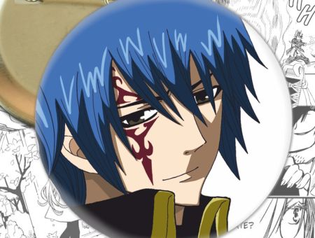 круглый значок Джерар Хвост Феи Fairy Tail  002971 