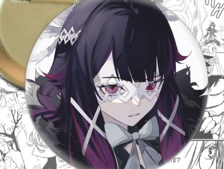 Значок Геншин Імпакт Genshin Impact Коломбіна 002988