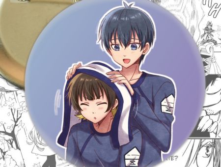 Значок Ісагі та Бачіра Синя в'язниця Blue Lock 003045 