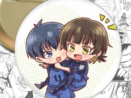 Значок Ісагі та Бачіра Синя в'язниця Blue Lock 003046